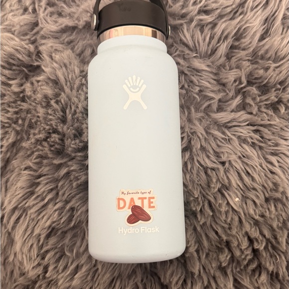 Sky Blue Hydro Flask Hydro Flask Bottle Wide Mouth W/ Flex Cap 32 Fl Blue